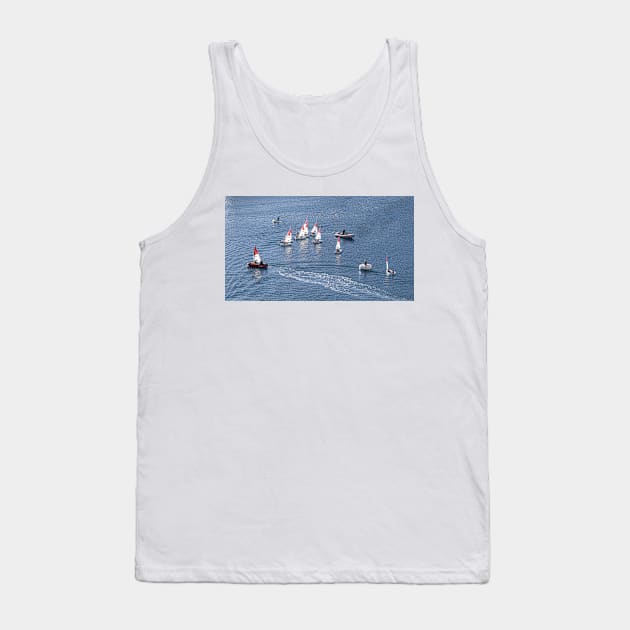 Boat Regatta Tank Top by Memories4you